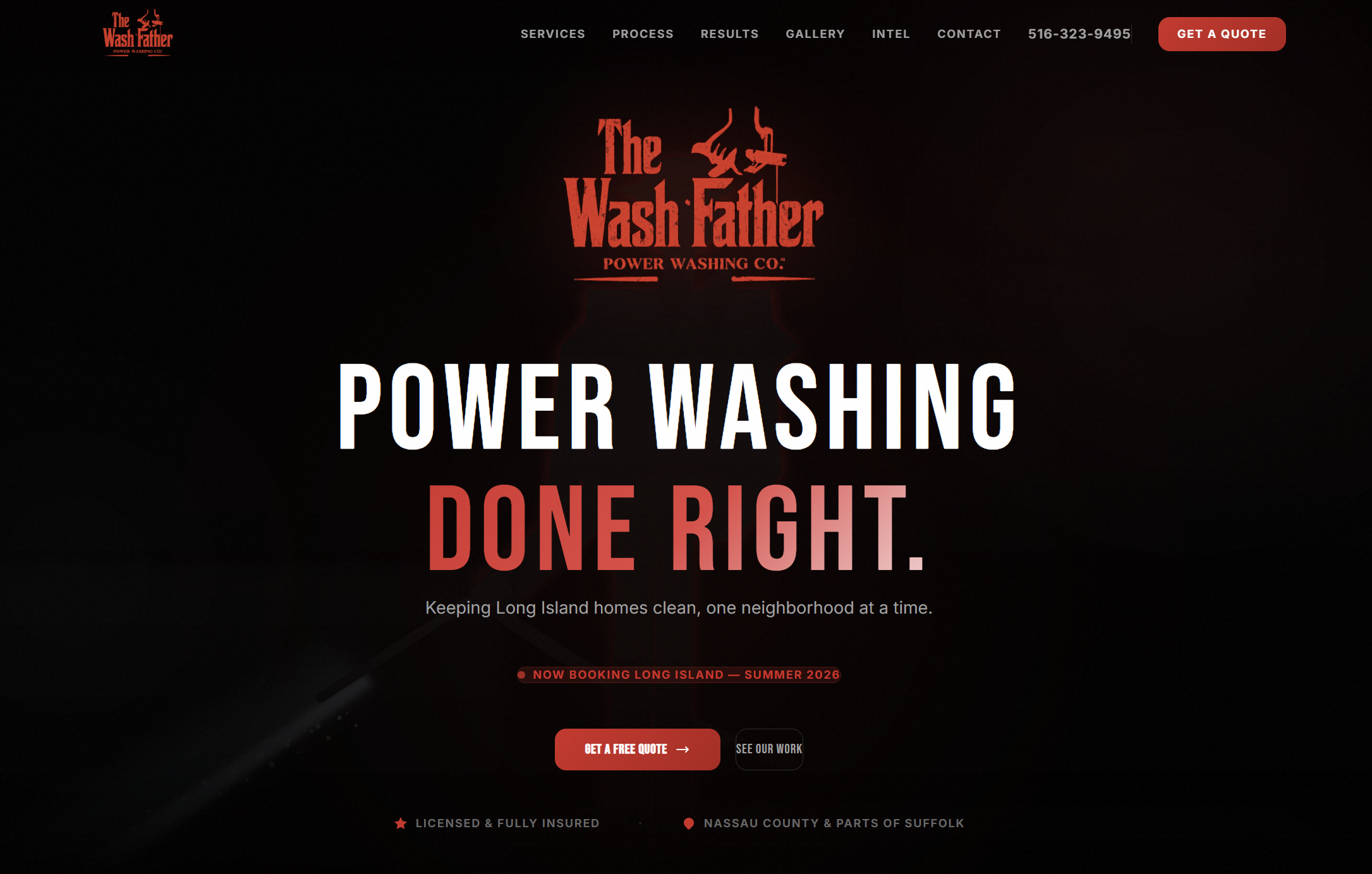 The Wash Father — Power Washing Co.